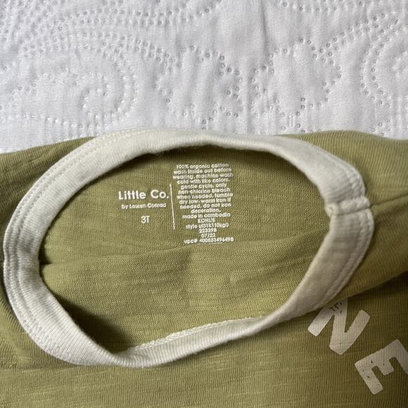 Little Co Lucky One Graphic Tee Size 3T - Picture 5 of 5